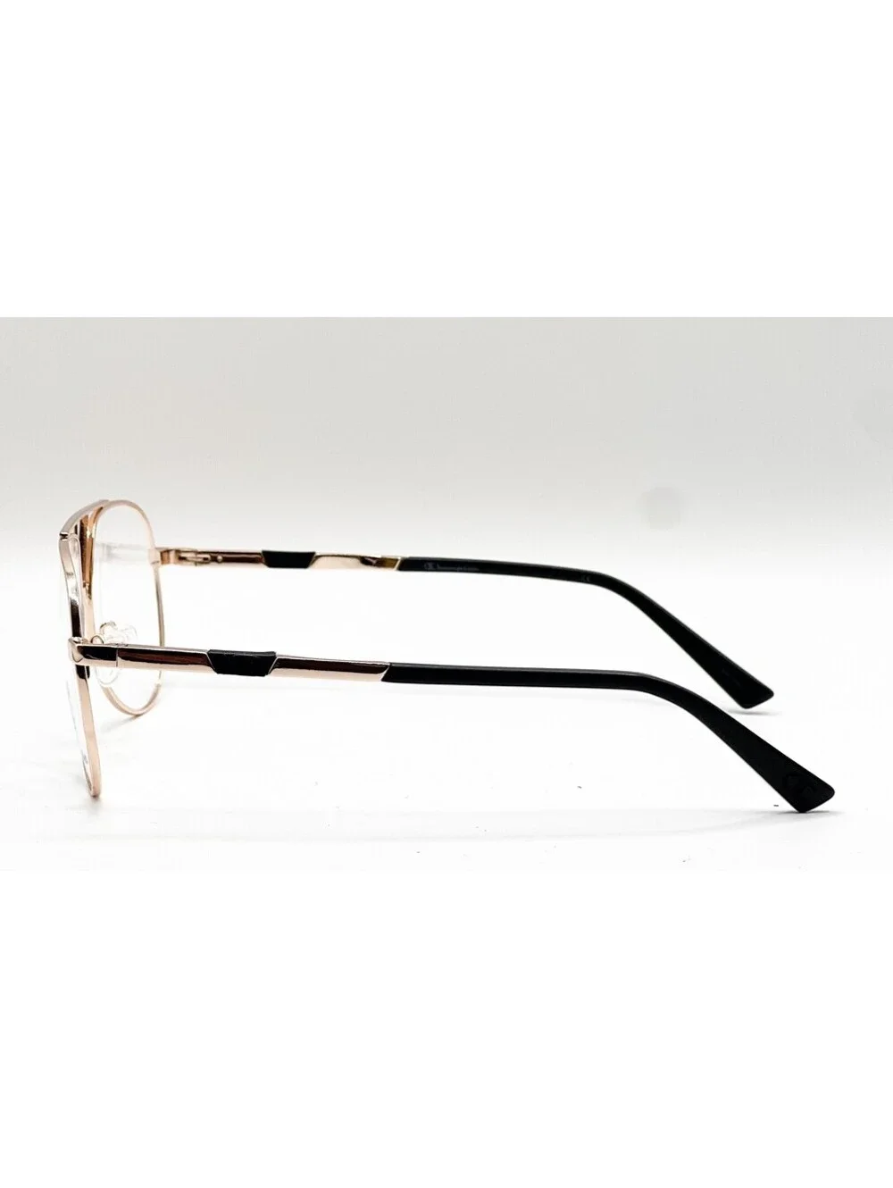 Champion Lou C01 Gold Black Aviator Authentic Eyeglass Frames 57-14-147